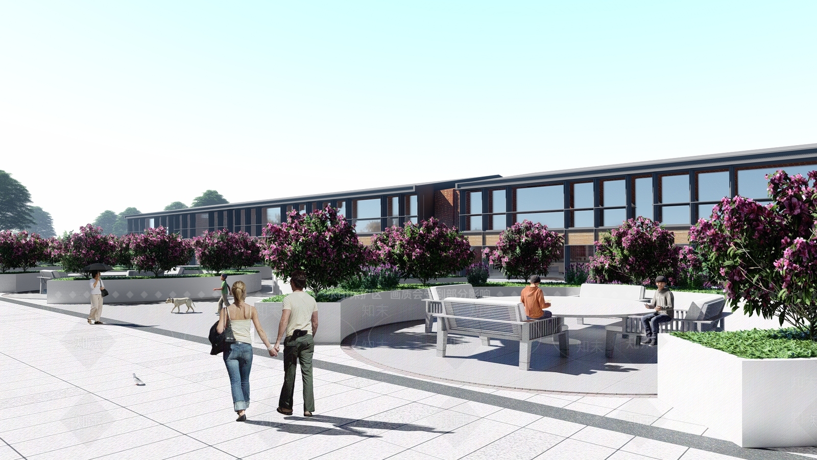 现代其他景观小建筑SU模型下载【ID:1193908629】