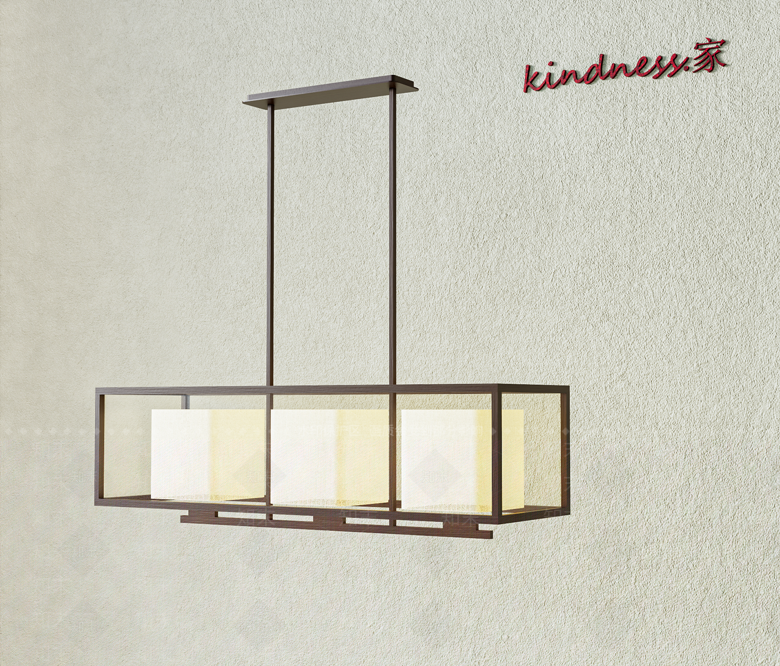 新中式中式餐厅吊灯SU模型下载【ID:1193911081】