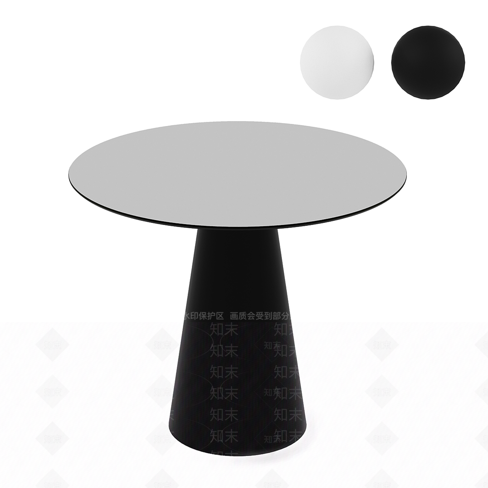 现代茶几3D模型下载【ID:1193937546】