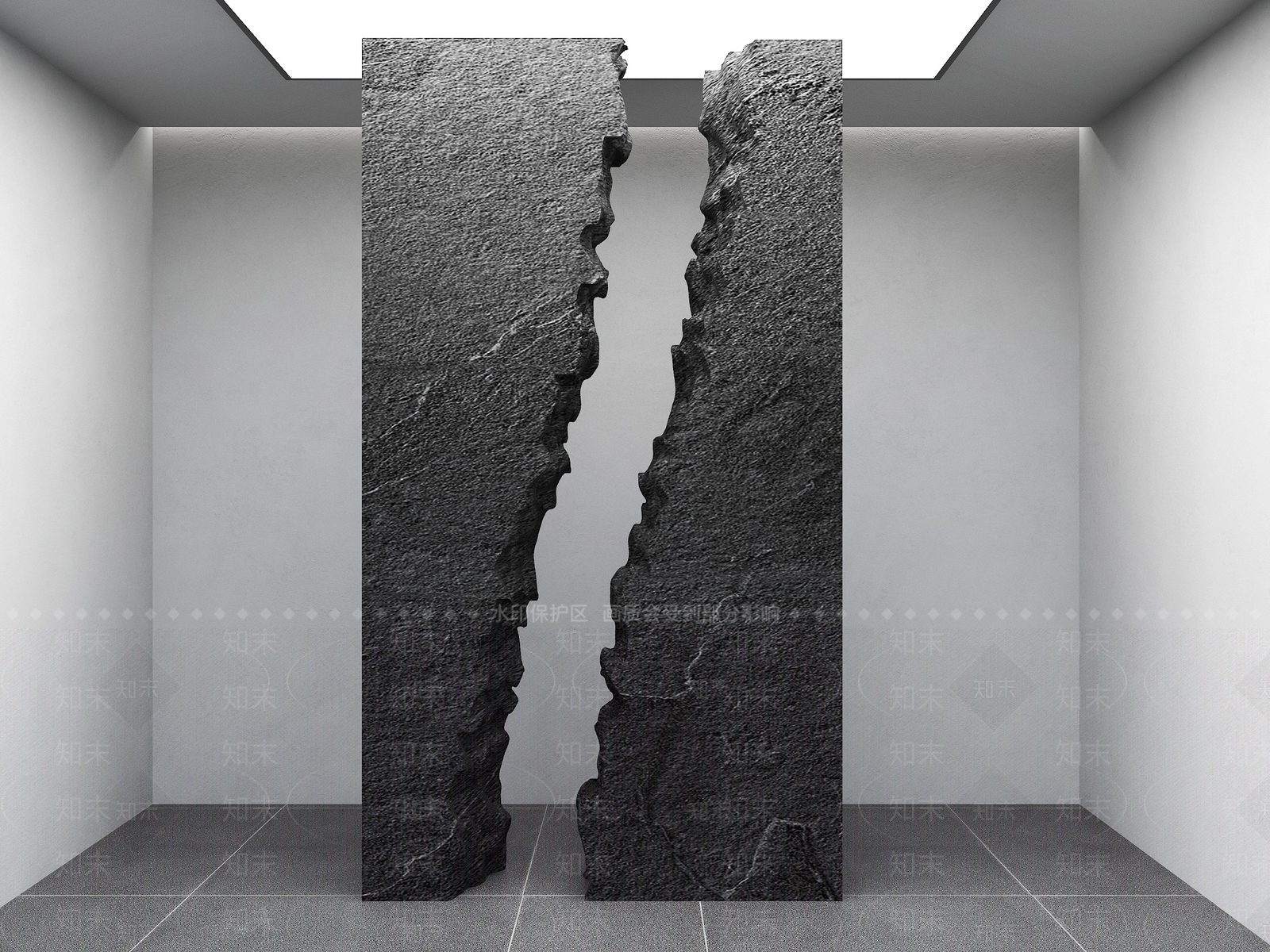 现代背景墙SU模型下载【ID:1193944836】