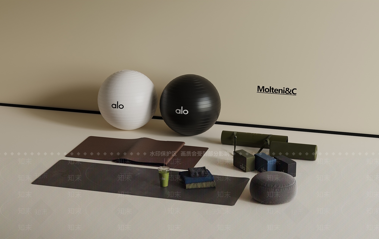 公用器材3D模型下载【ID:1193951998】