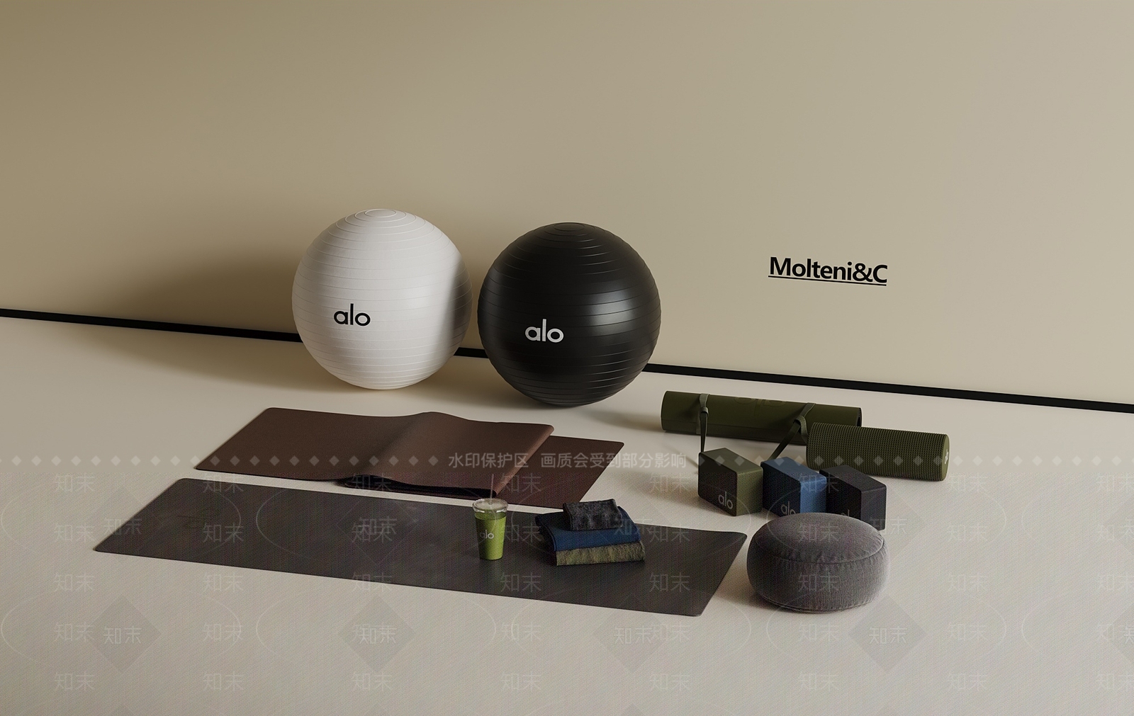 健身器材SU模型下载【ID:1193952042】