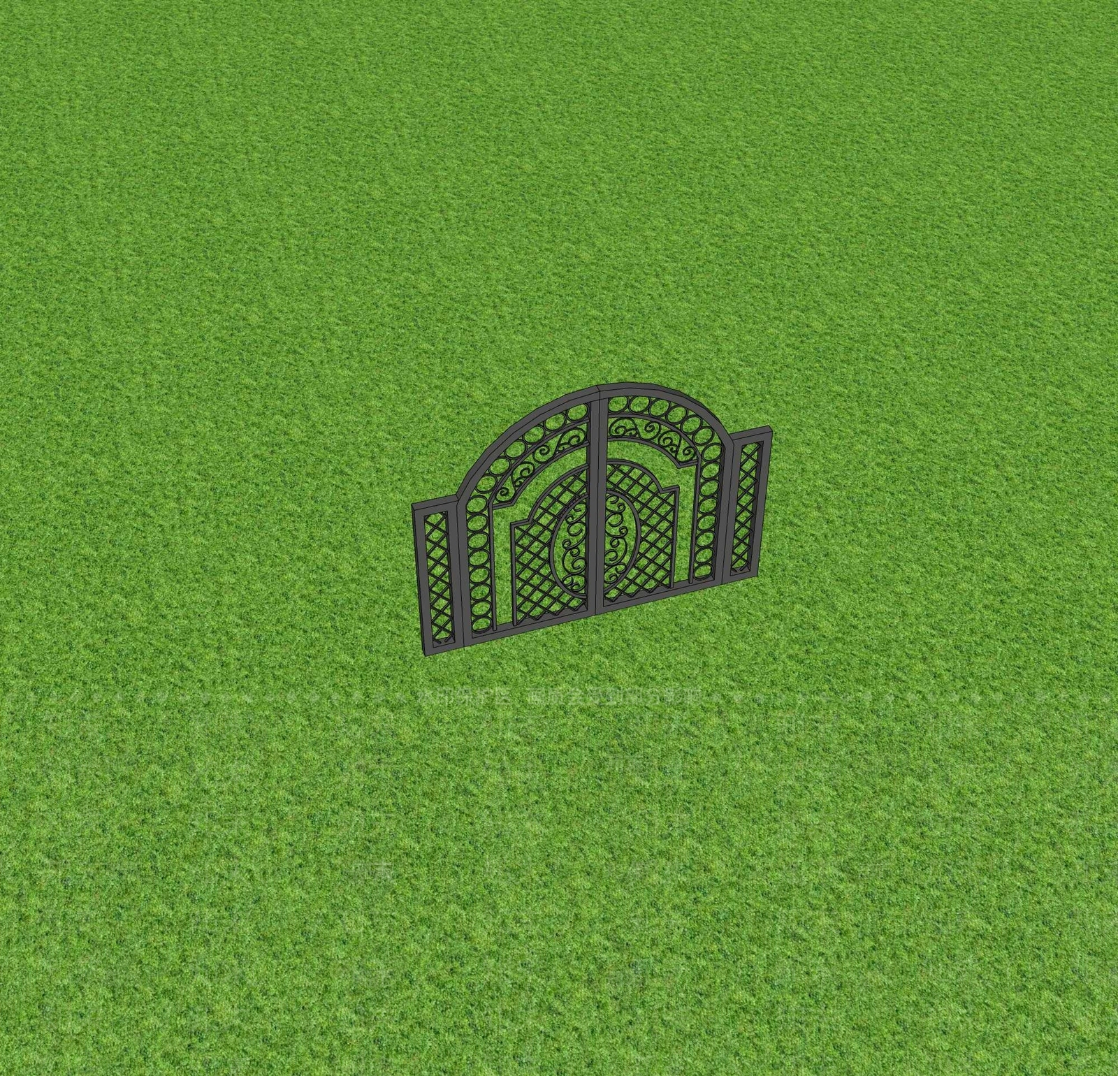 法式双开门SU模型下载【ID:1193980677】