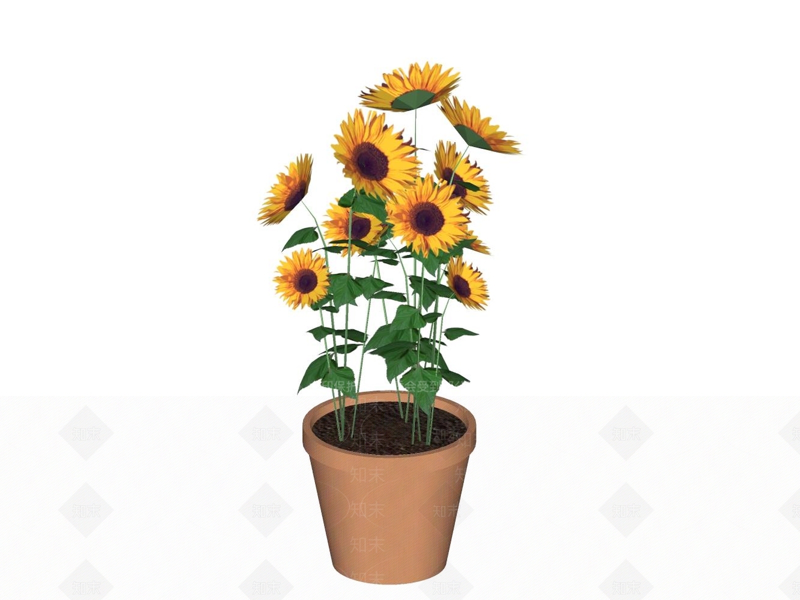 现代花瓶SU模型下载【ID:1193981186】