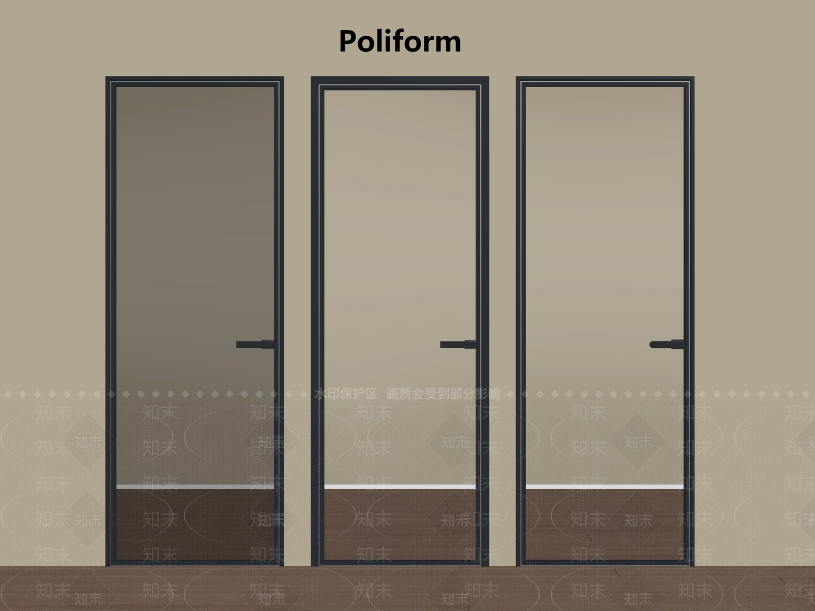 现代单开门SU模型下载【ID:1193997969】