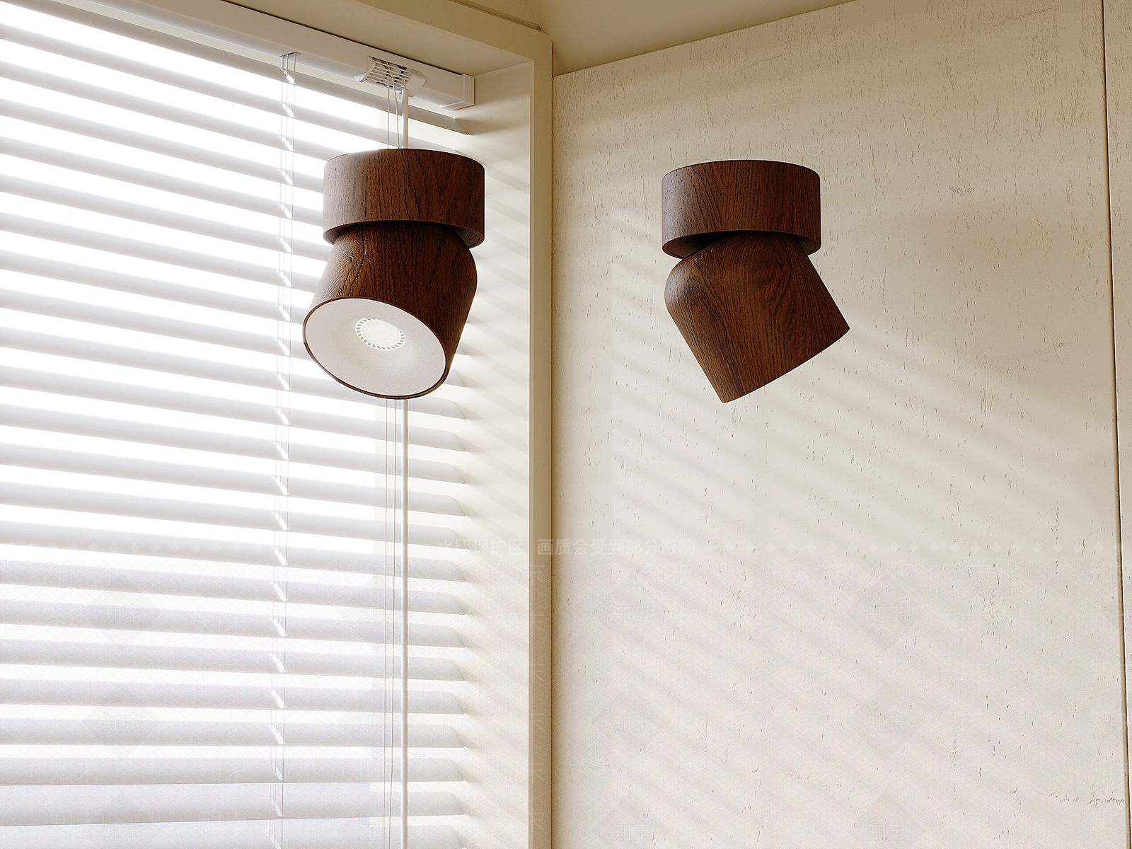 中古筒灯射灯组合3D模型下载【ID:1193999852】