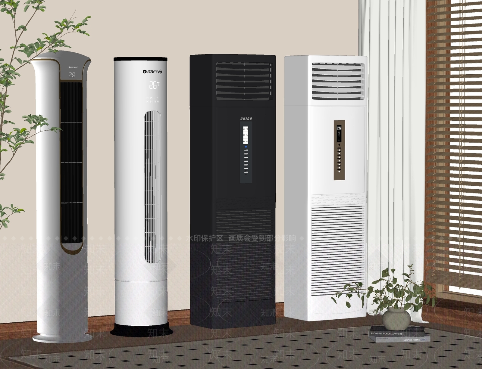 空调SU模型下载【ID:1194010942】