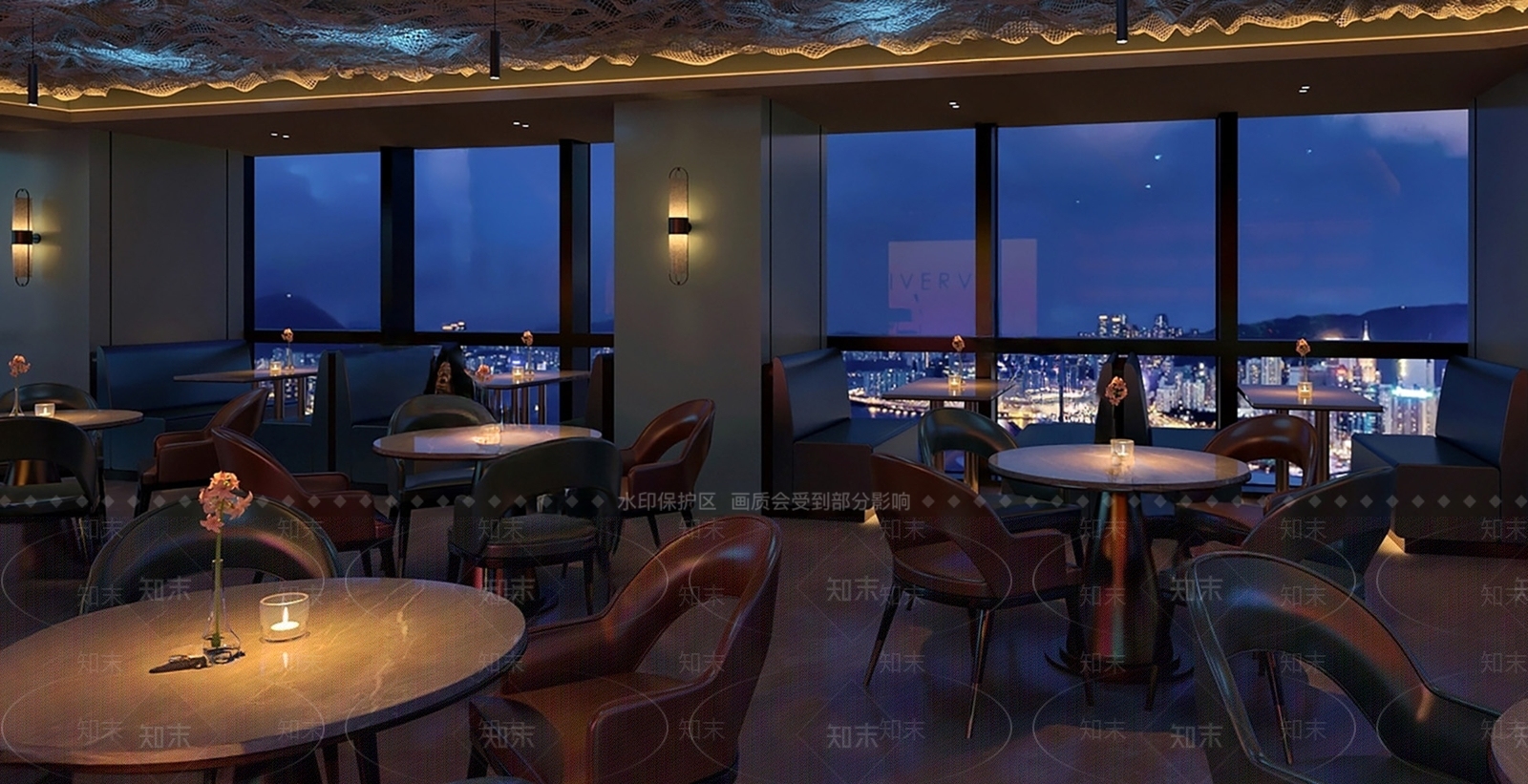 现代酒吧SU模型下载【ID:1194014461】