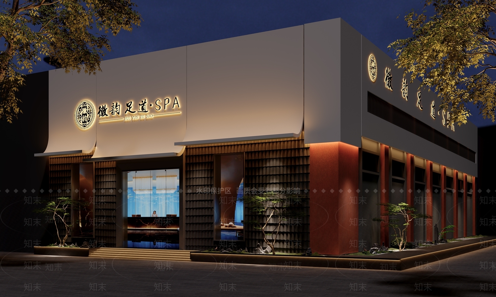 门头3D模型下载【ID:1194022750】