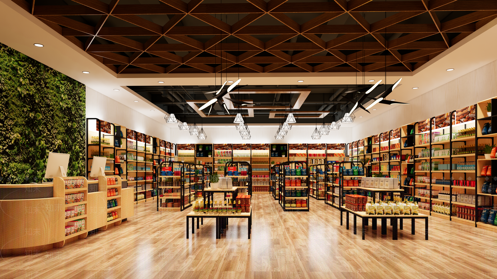 现代便利店SU模型下载【ID:1194023127】