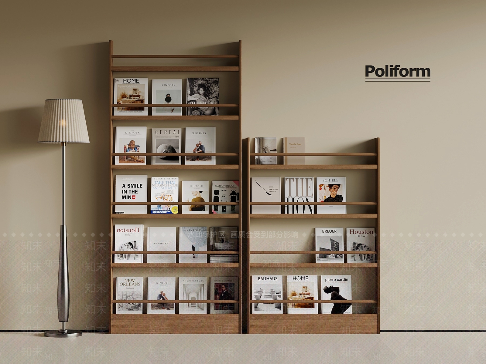 现代书架3D模型下载【ID:1194025994】