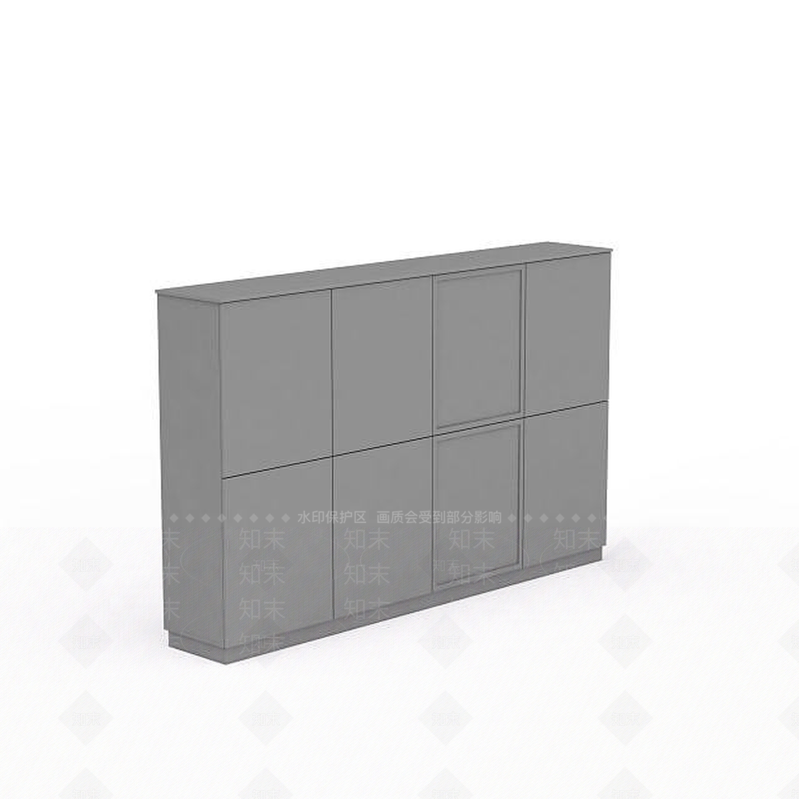 现代衣柜3D模型下载【ID:1199020645】