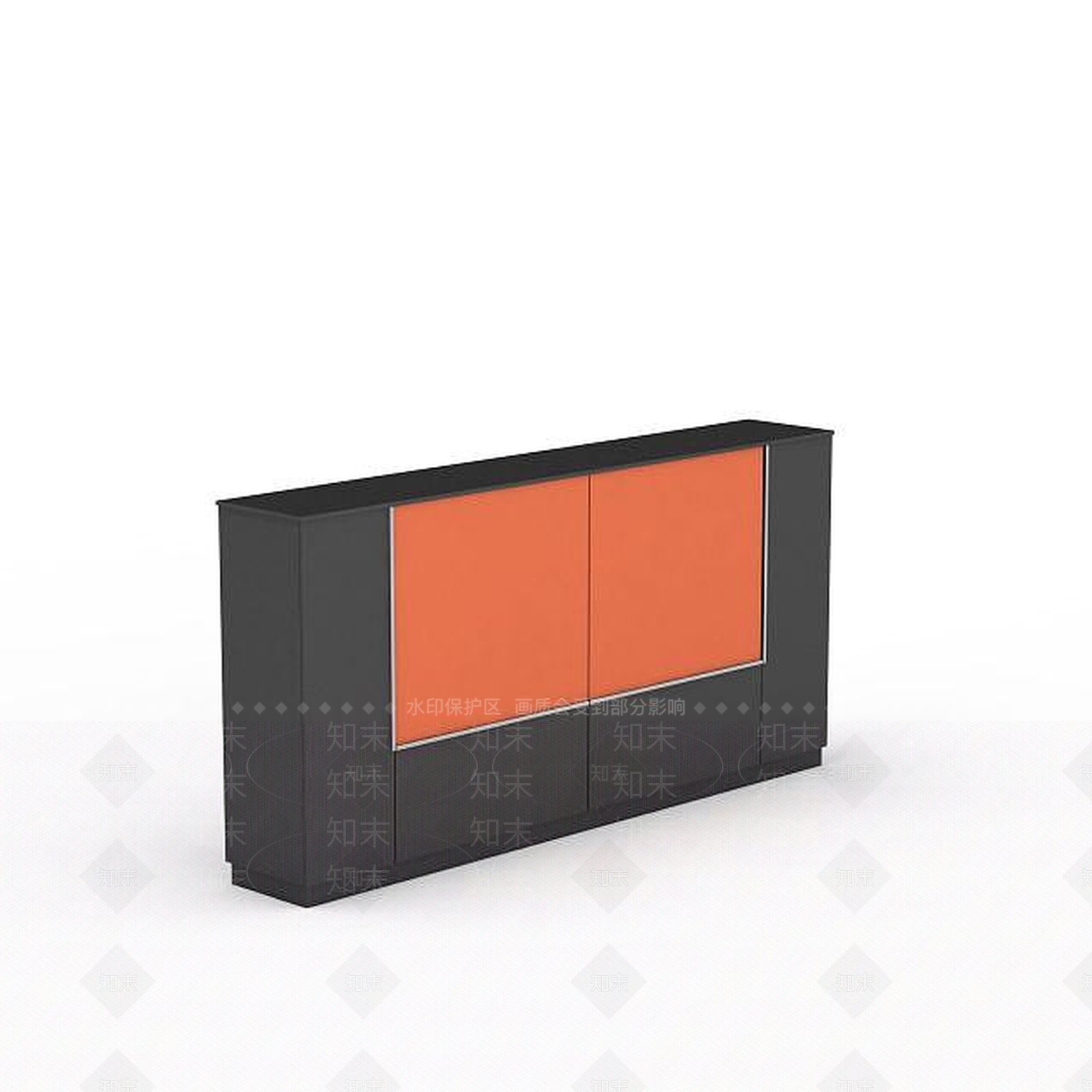 现代衣柜3D模型下载【ID:1199010203】