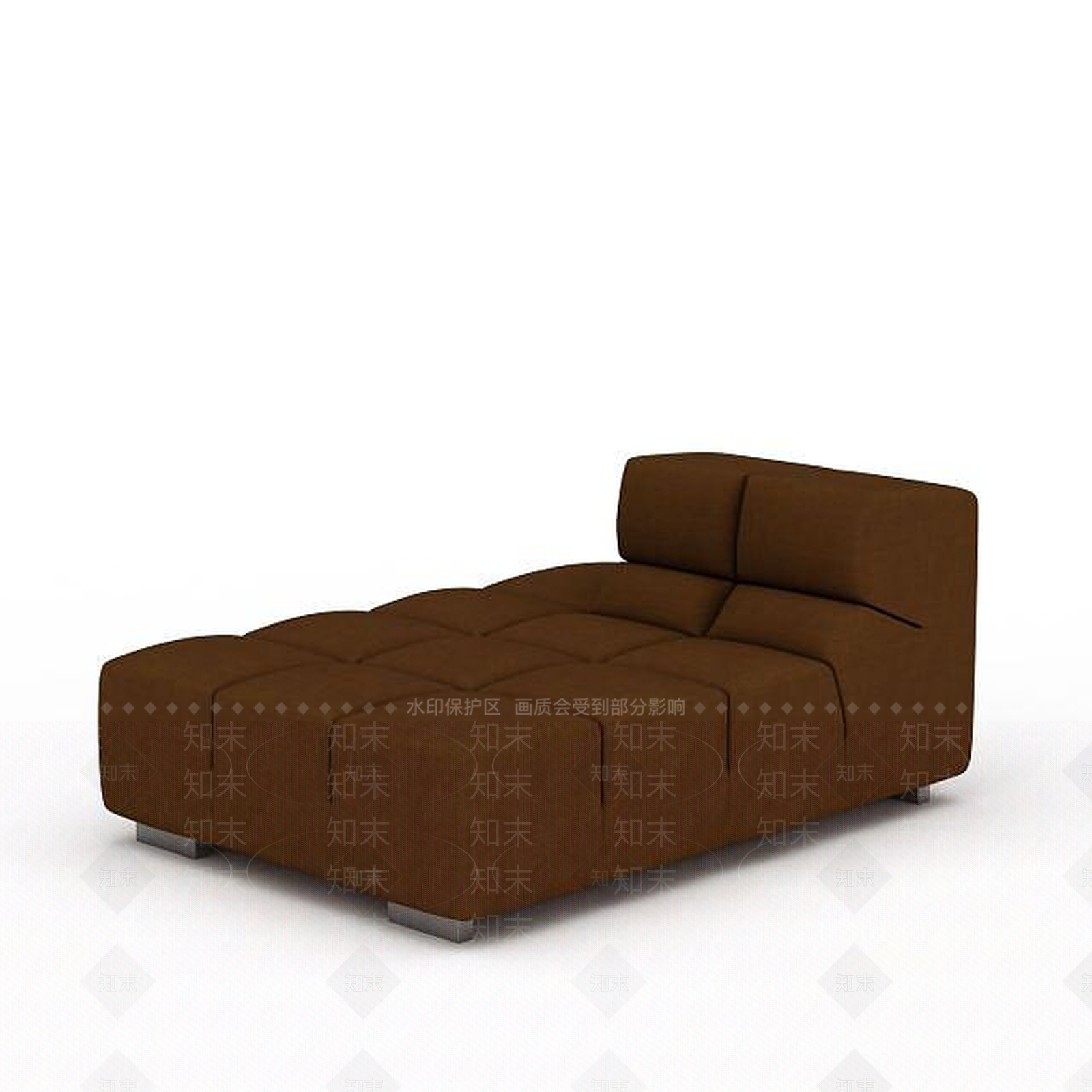 现代双人沙发3D模型下载【ID:1194033507】