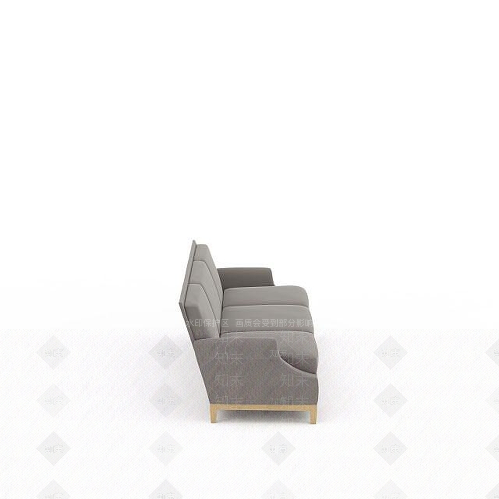 现代双人沙发3D模型下载【ID:1194033830】