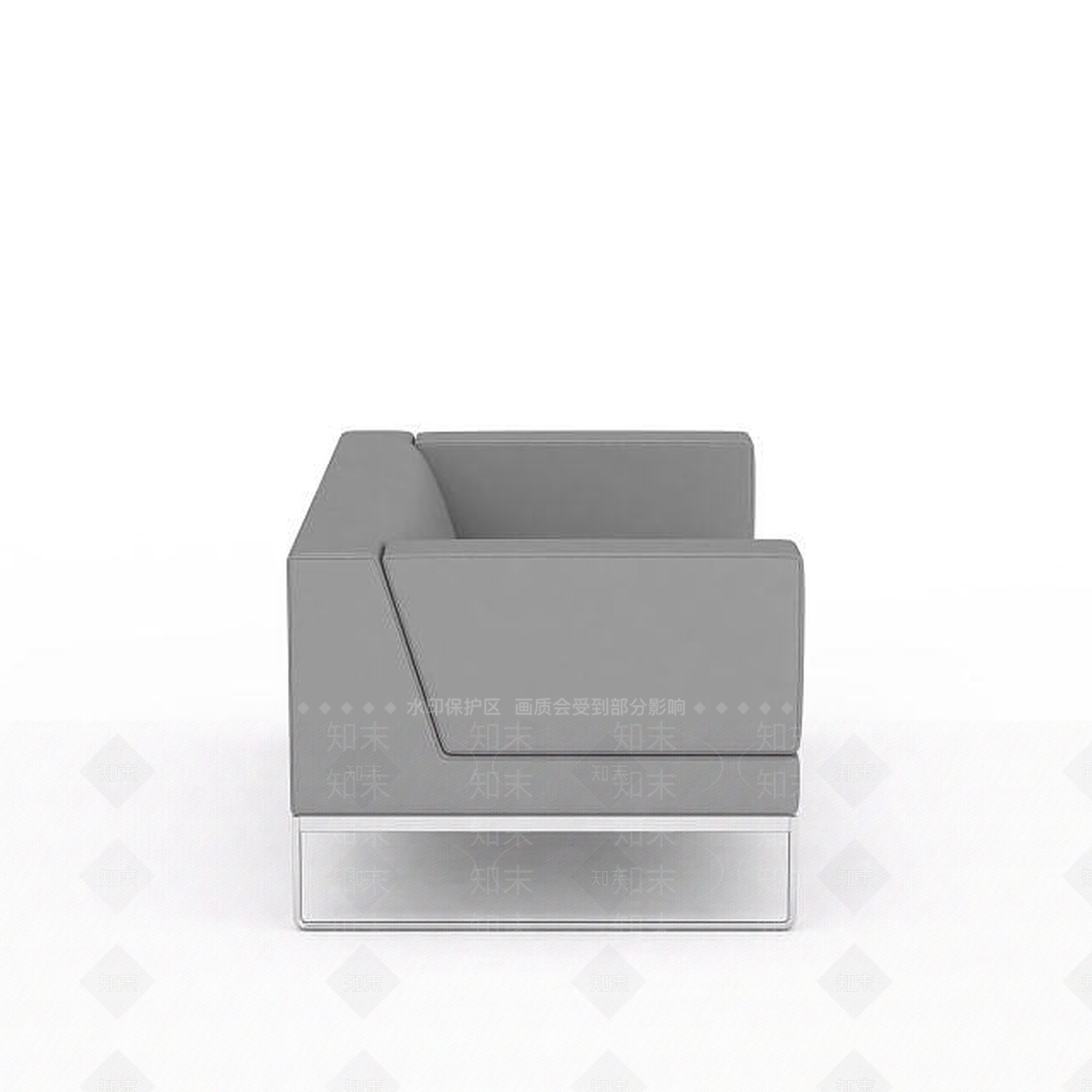 现代双人沙发3D模型下载【ID:1194033903】