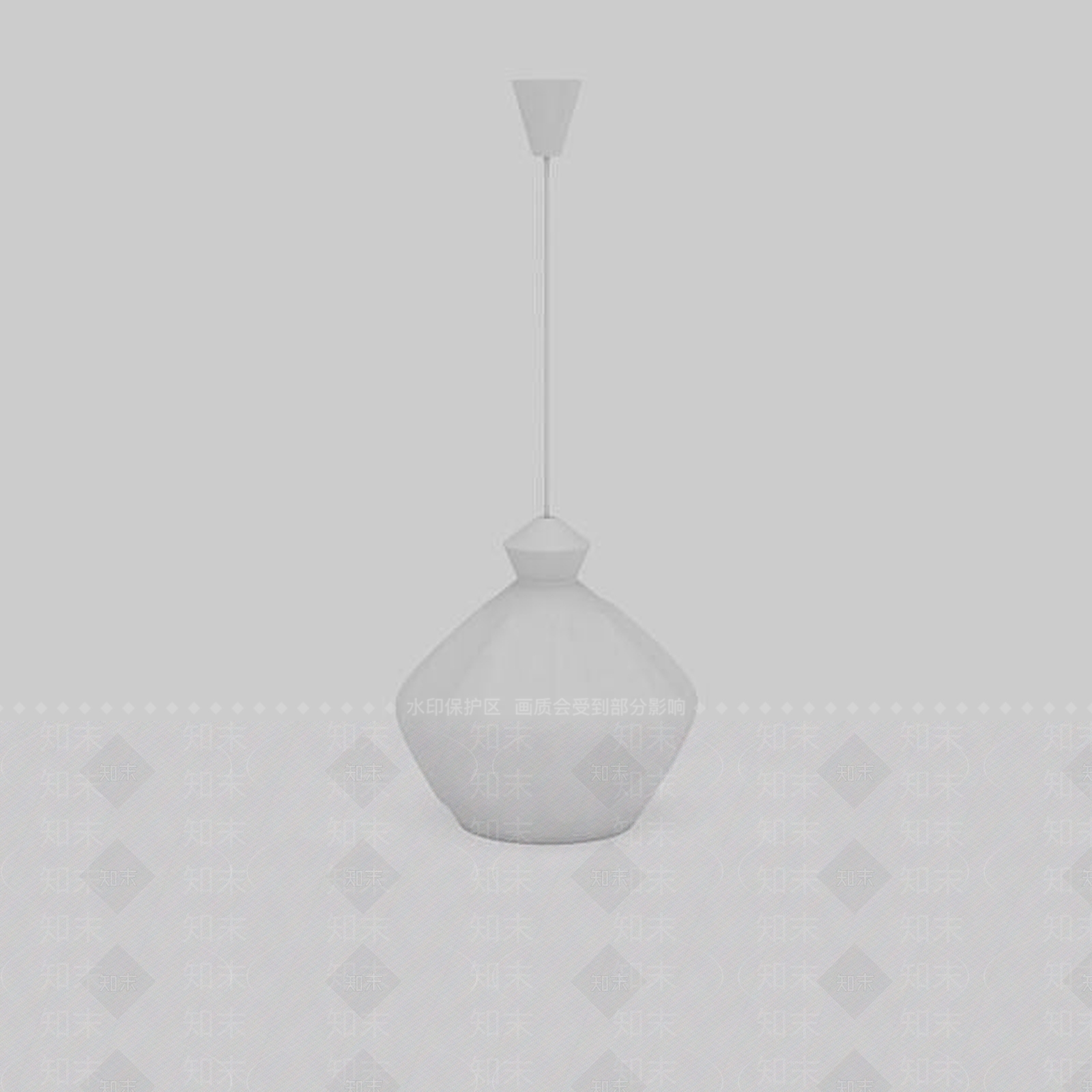 现代灯具组合3D模型下载【ID:1199018680】