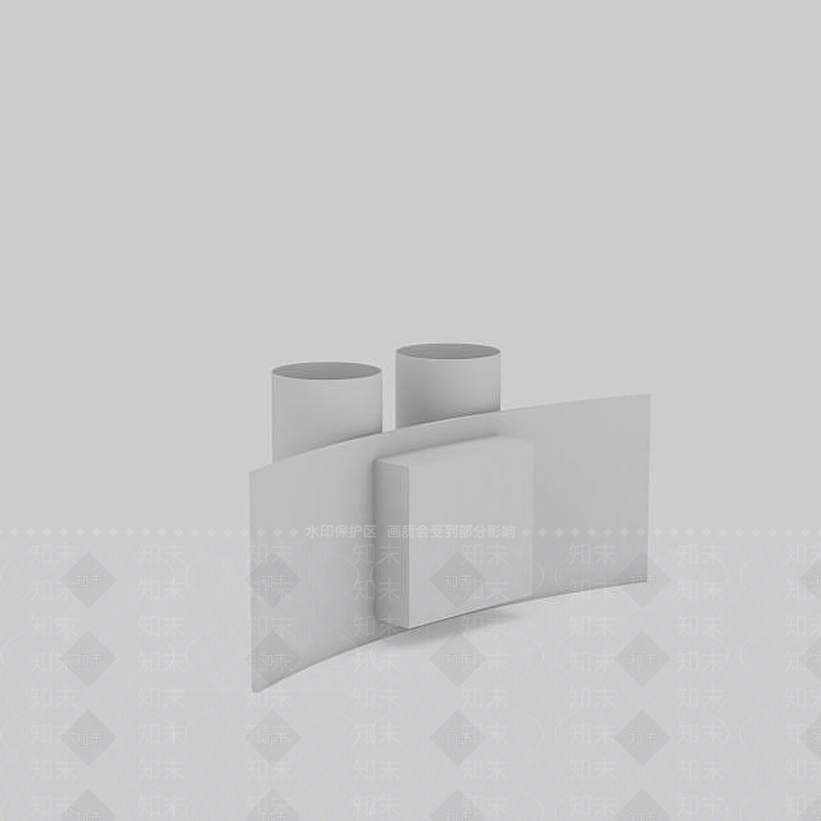 现代灯具组合3D模型下载【ID:1199018138】