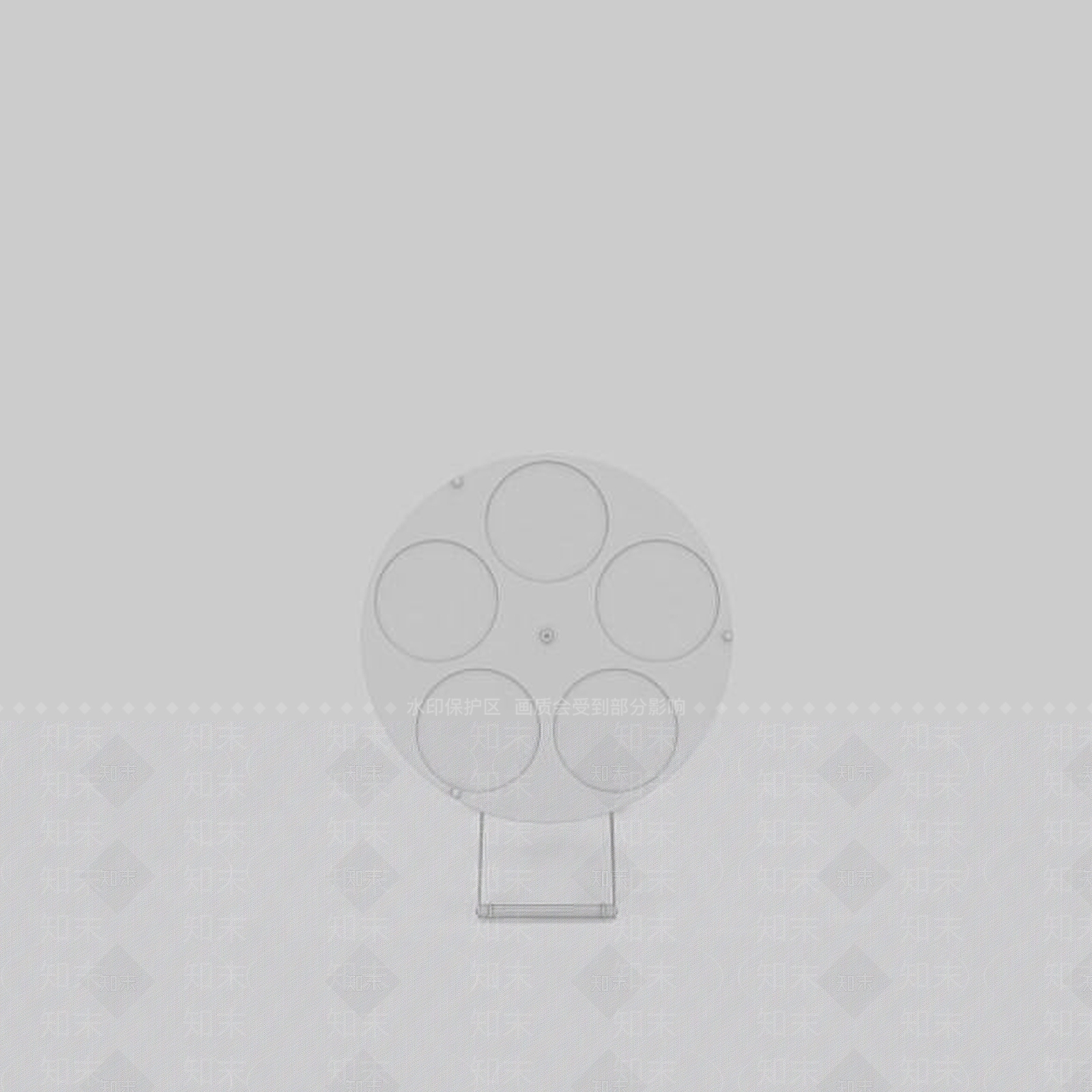 现代灯具组合3D模型下载【ID:1199017878】