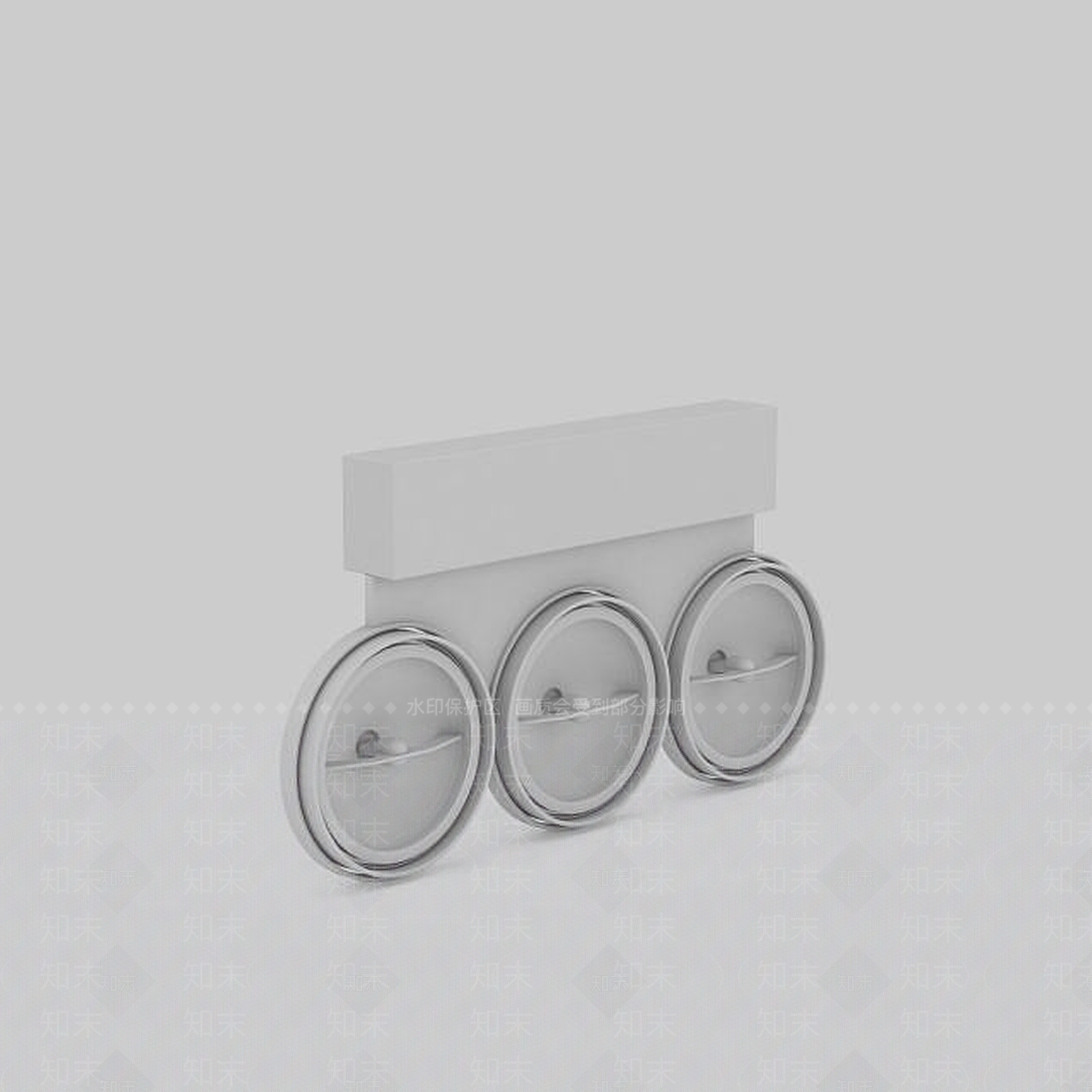 现代灯具组合3D模型下载【ID:1199007475】