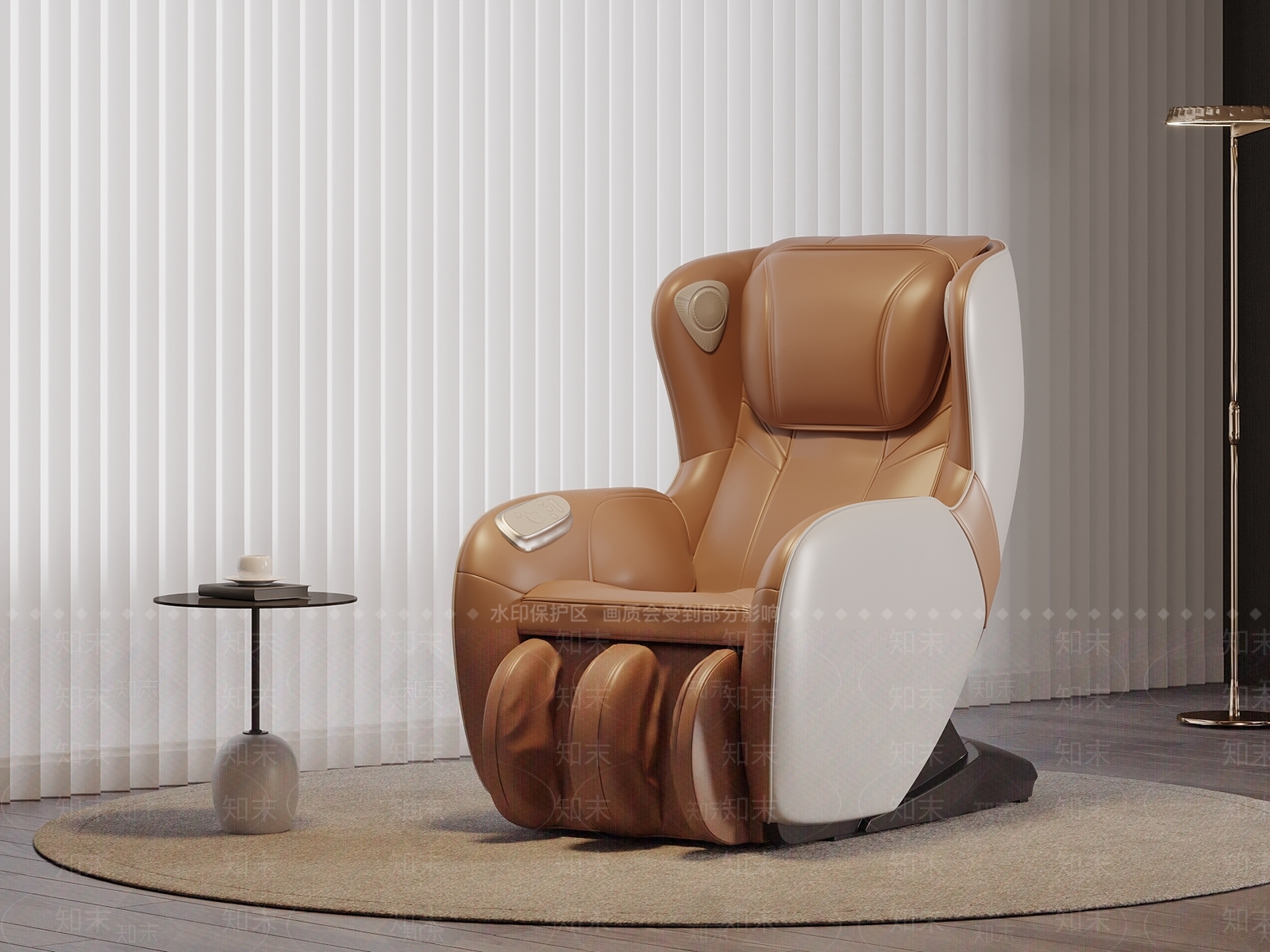 现代按摩椅SU模型下载【ID:1194037279】
