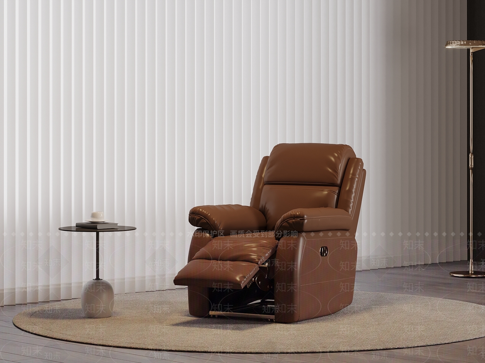 现代按摩椅SU模型下载【ID:1194037447】