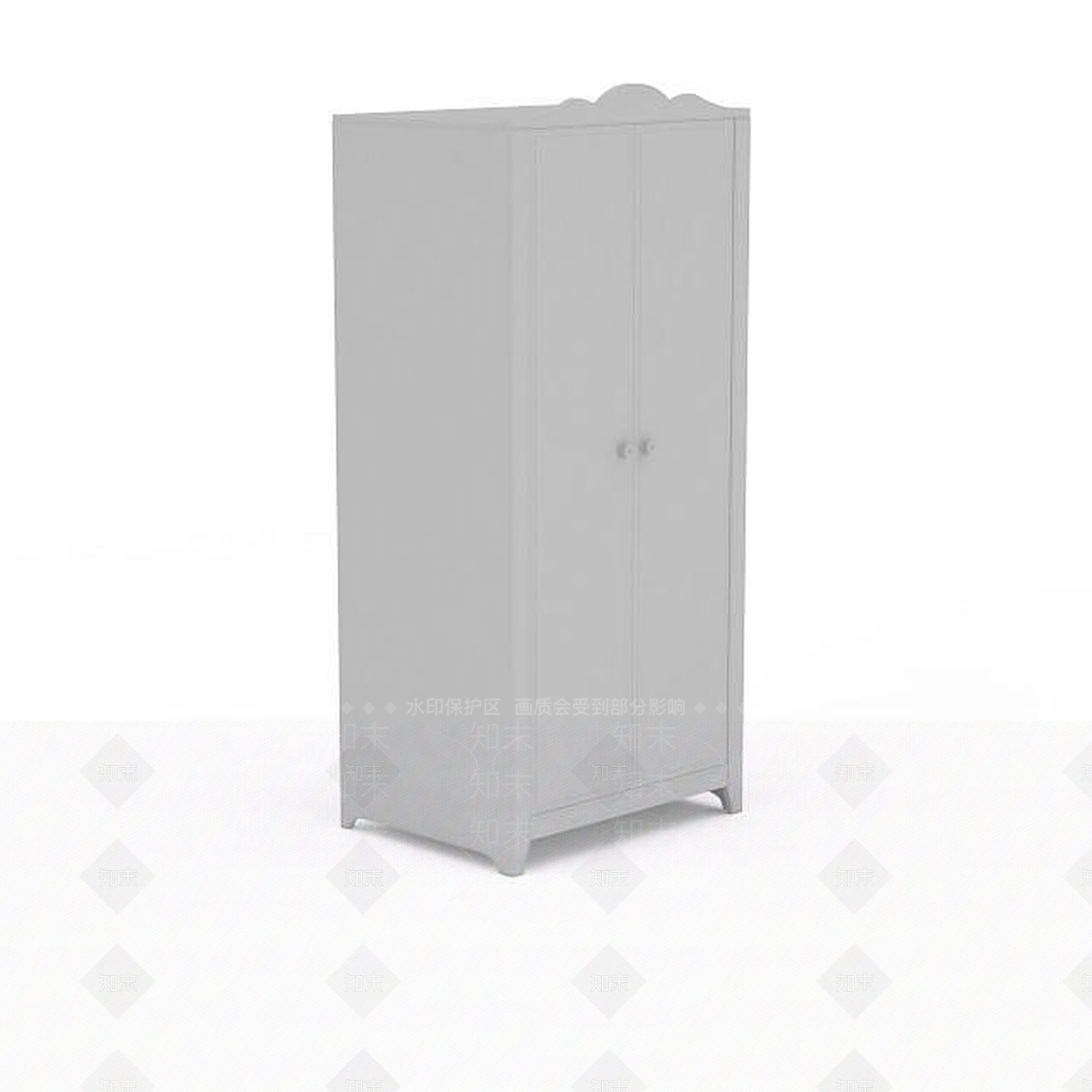 现代衣柜3D模型下载【ID:1199006713】