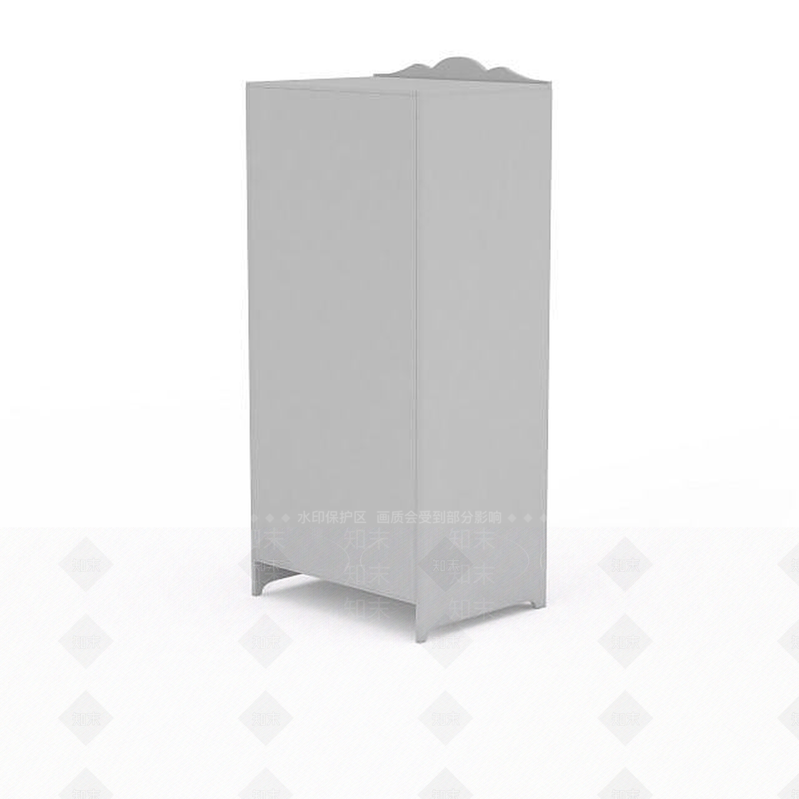 现代衣柜3D模型下载【ID:1199006713】