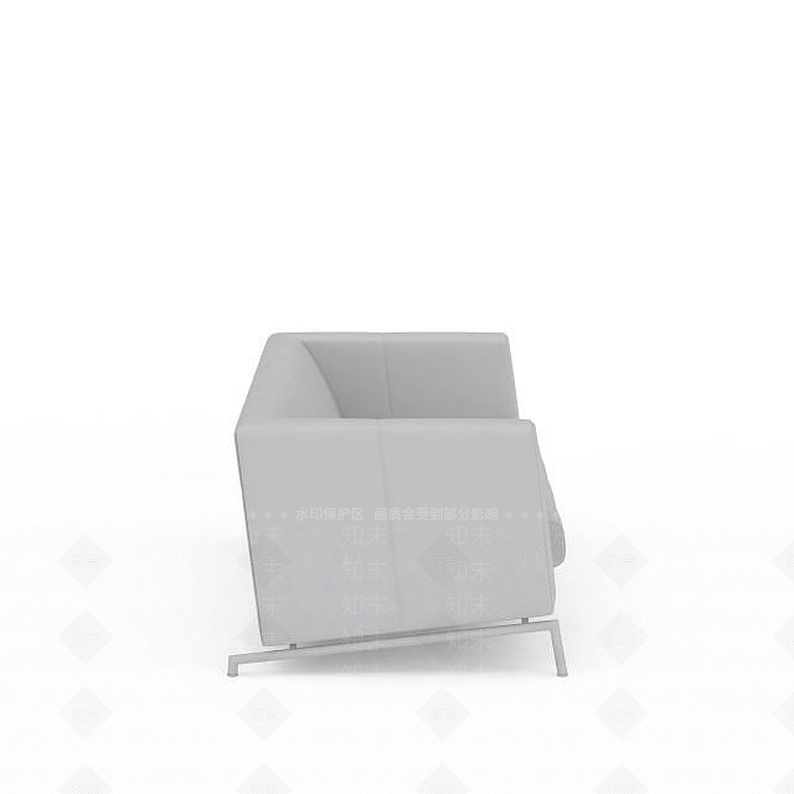 现代双人沙发3D模型下载【ID:1199016554】