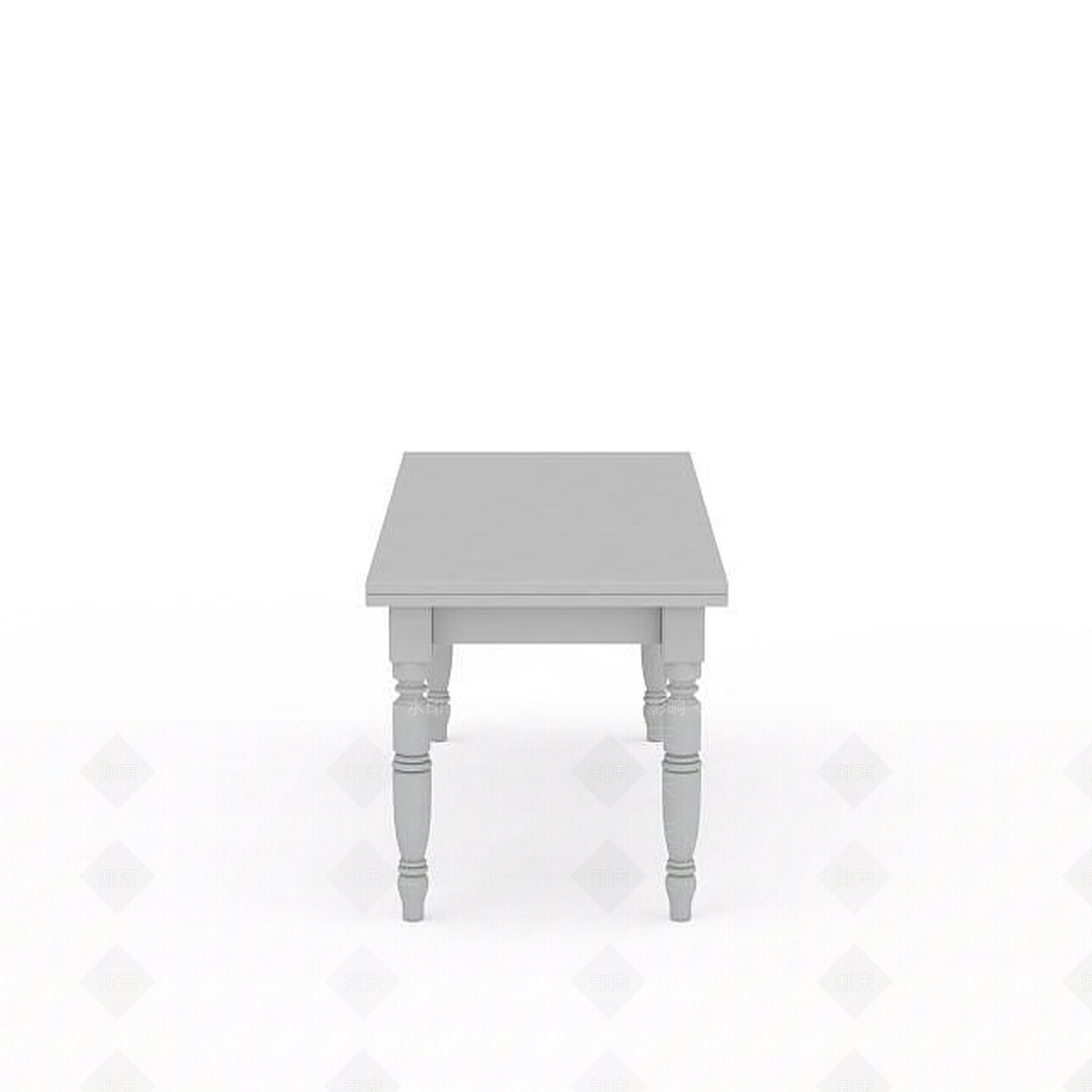 现代书桌3D模型下载【ID:1199016475】