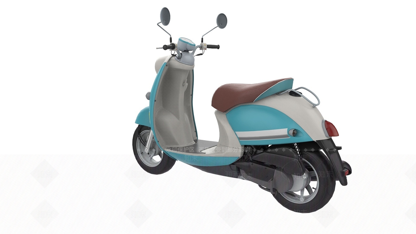 现代电动车3D模型下载【ID:1194041699】