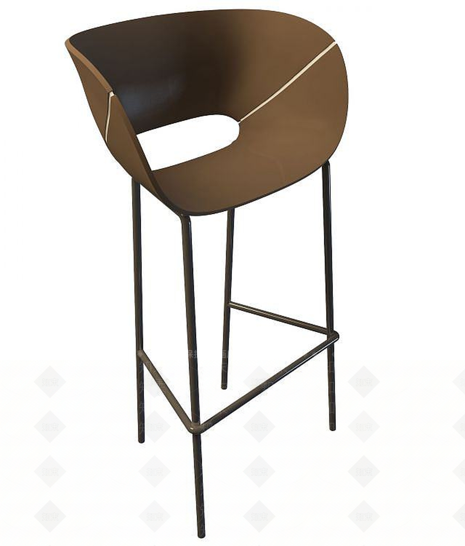 现代简约休闲椅子3D模型下载【ID:1194046025】