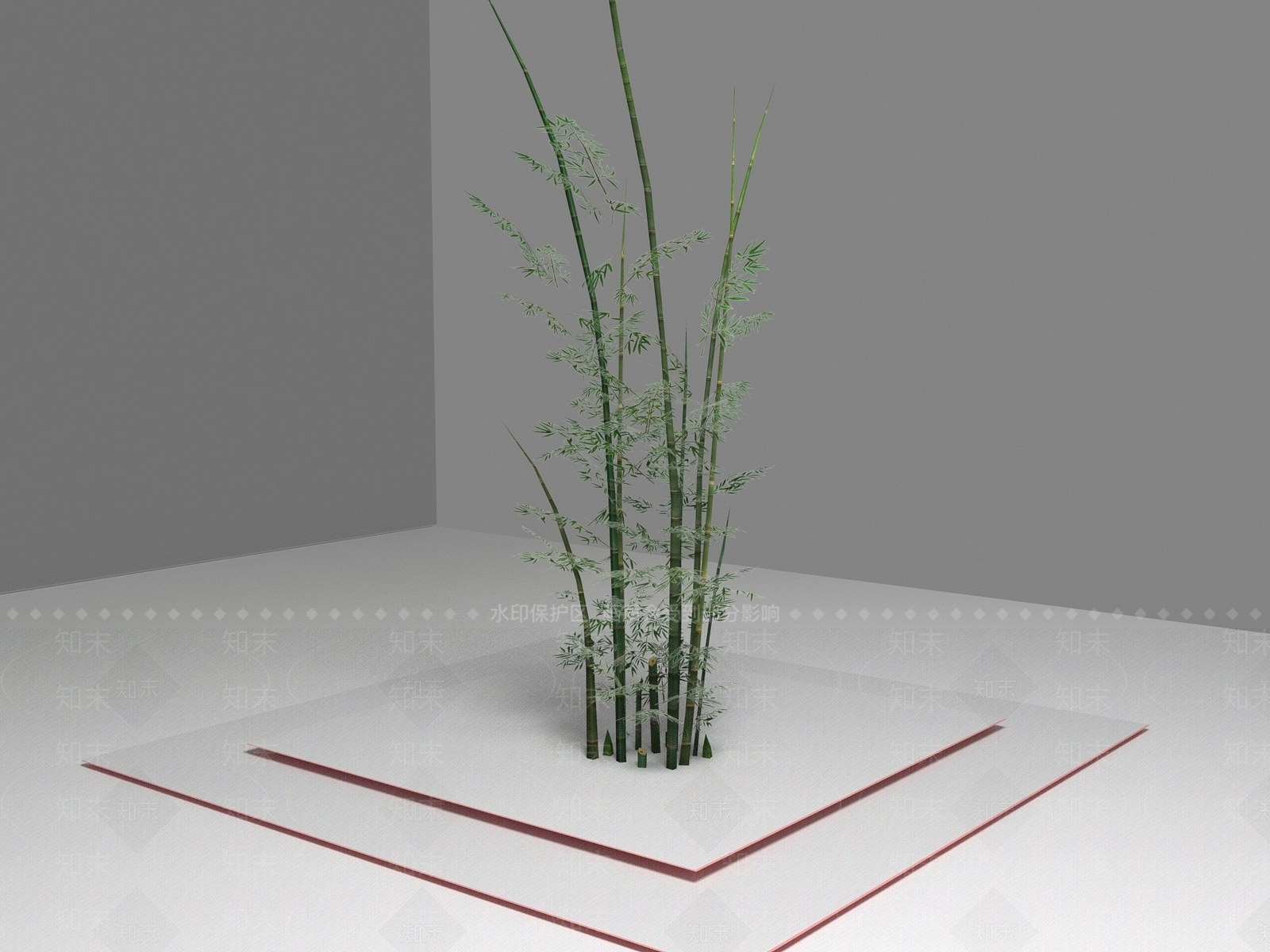 现代植物断竹子3D模型下载【ID:1194047991】