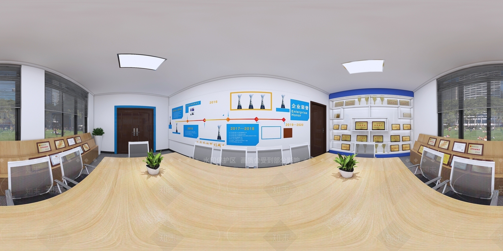 现代企业展厅3D模型下载【ID:1194048422】