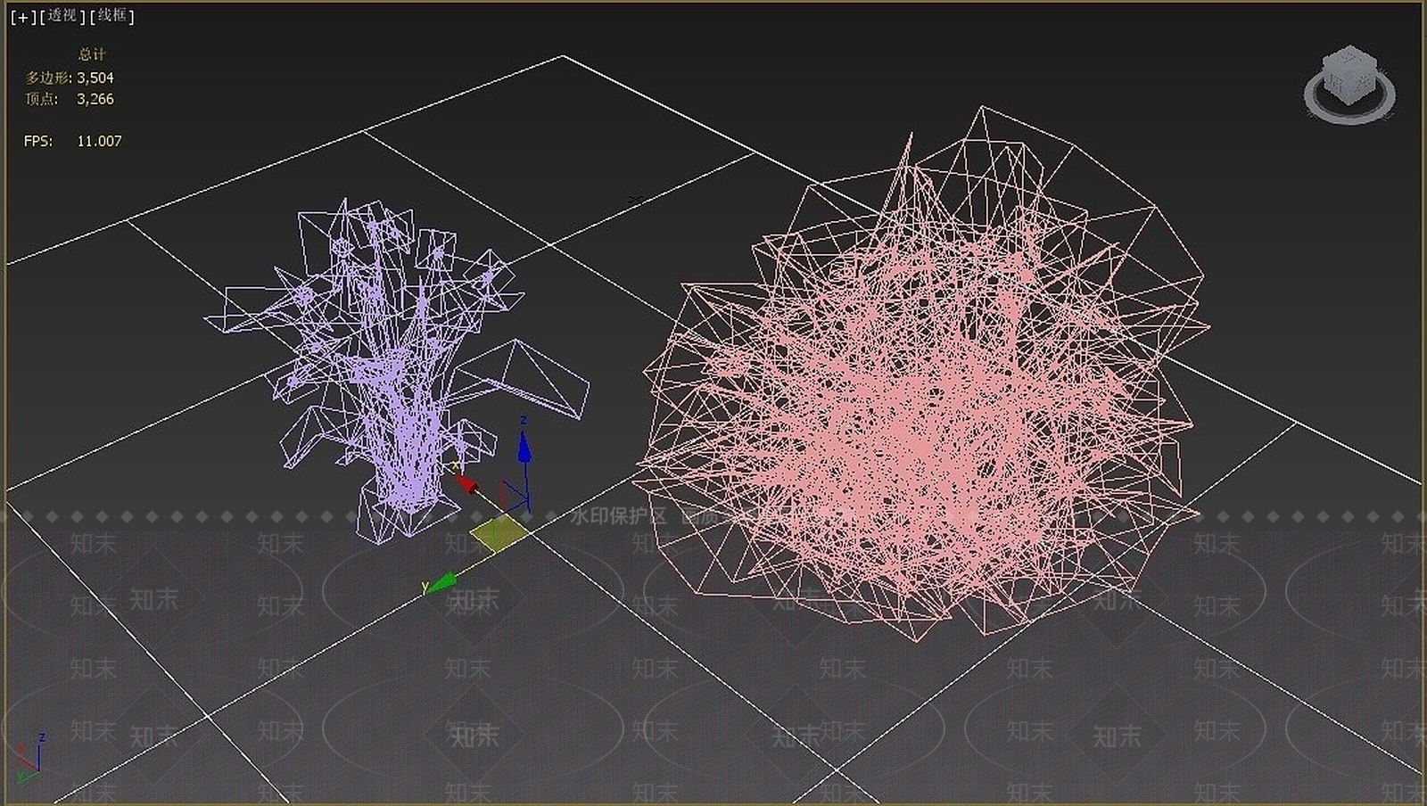 现代植物野花3D模型下载【ID:1194049122】