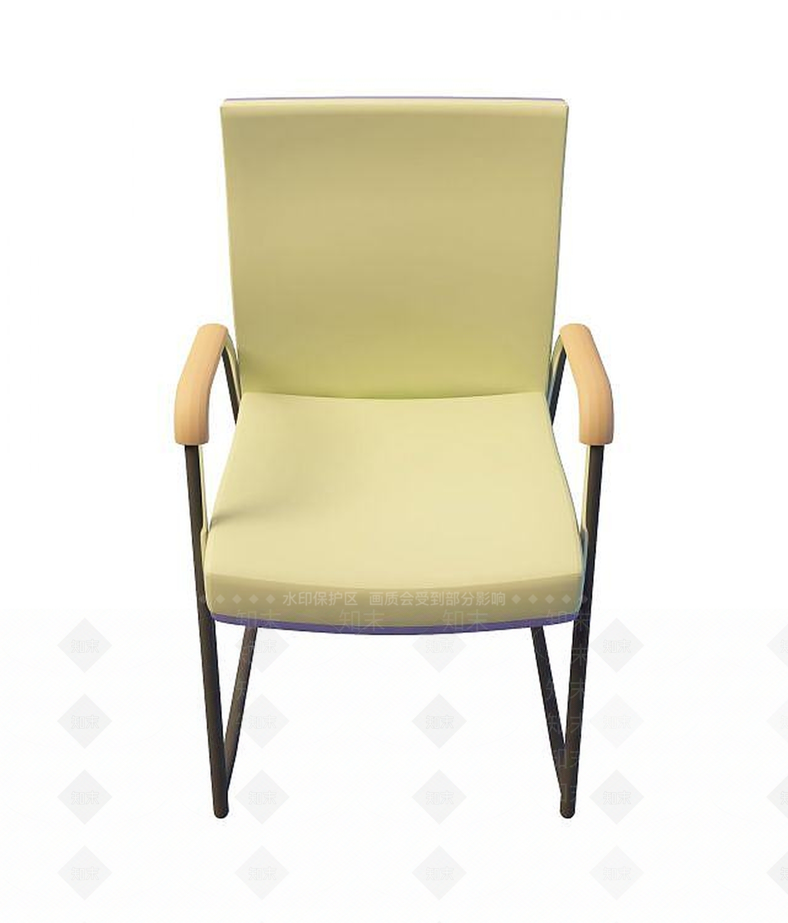 现代舒适办公椅3D模型下载【ID:1194049899】