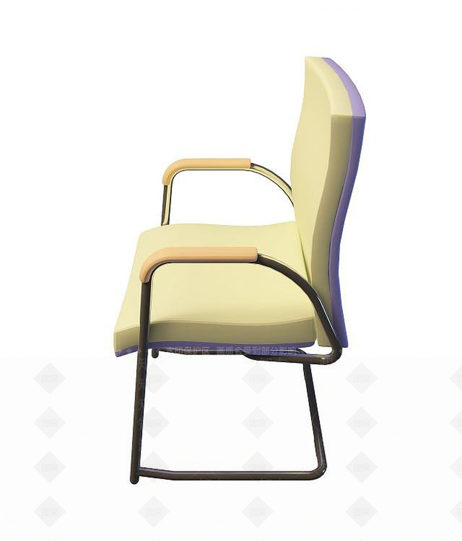 现代舒适办公椅3D模型下载【ID:1194049899】