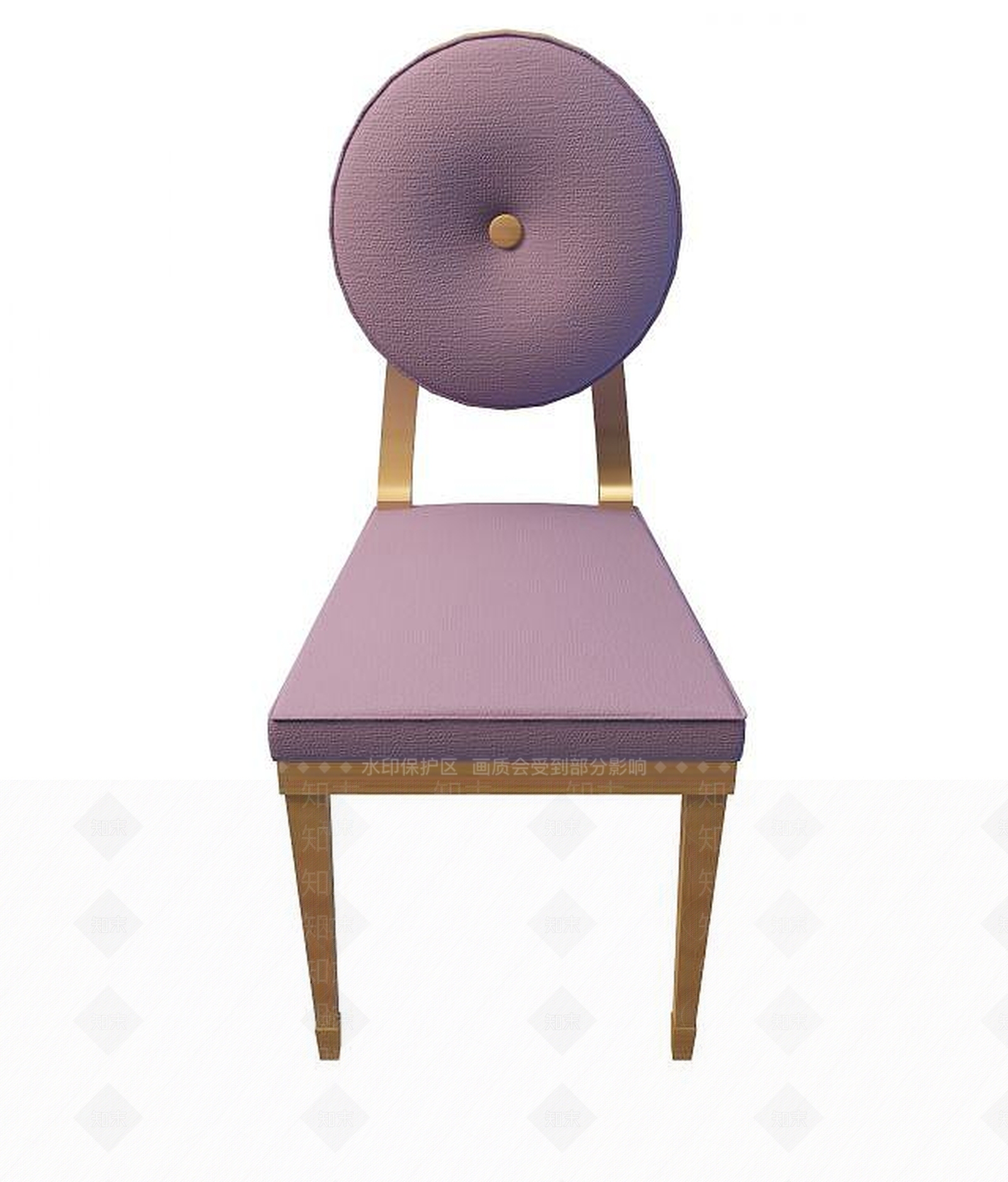 现代紫色座椅3D模型下载【ID:1194052819】