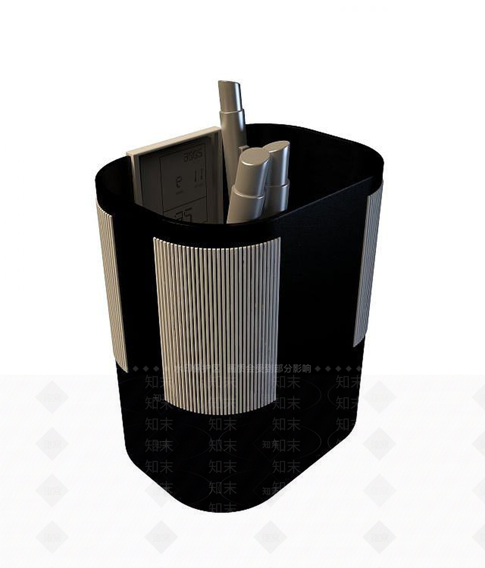 现代笔筒3D模型下载【ID:1194059012】