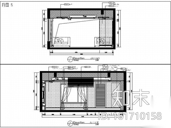 [山东]某花园售楼处全套室内设计施工图（含清单报价）cad施工图下载【ID:161710158】