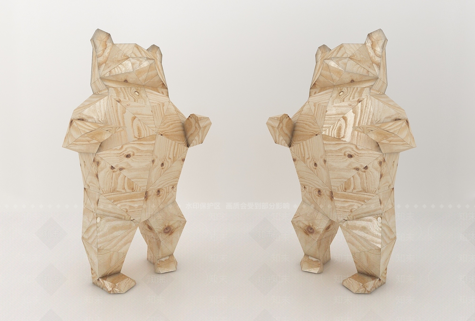 现代玩具熊3D模型下载【ID:1194066867】