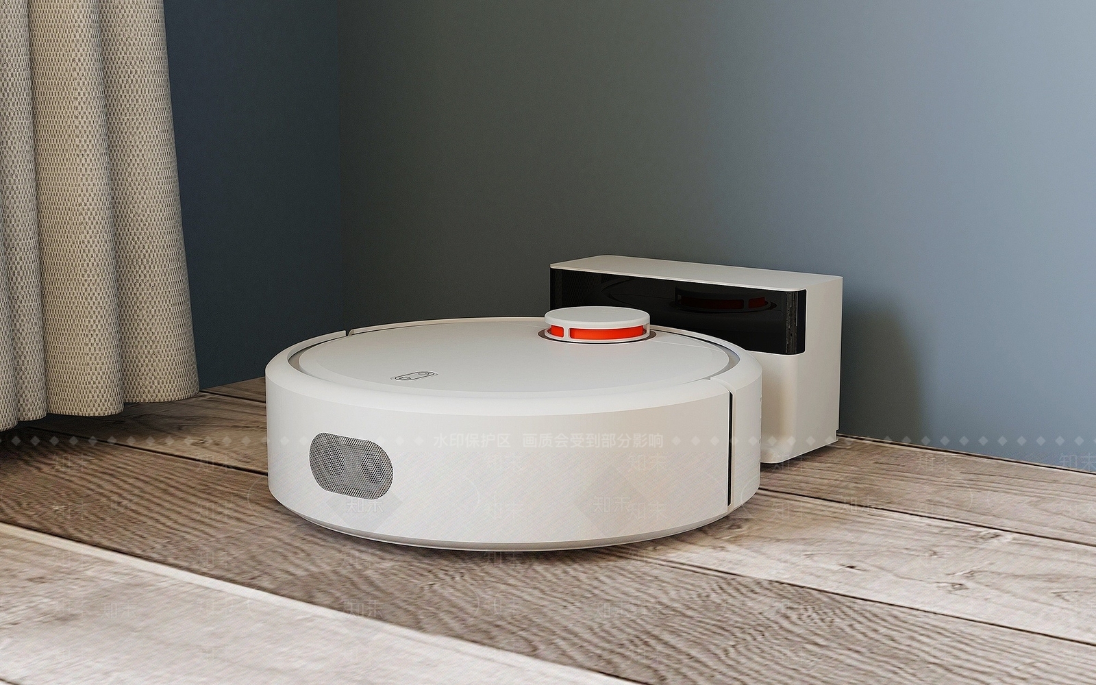 现代小米扫地机器人3D模型下载【ID:1194068956】