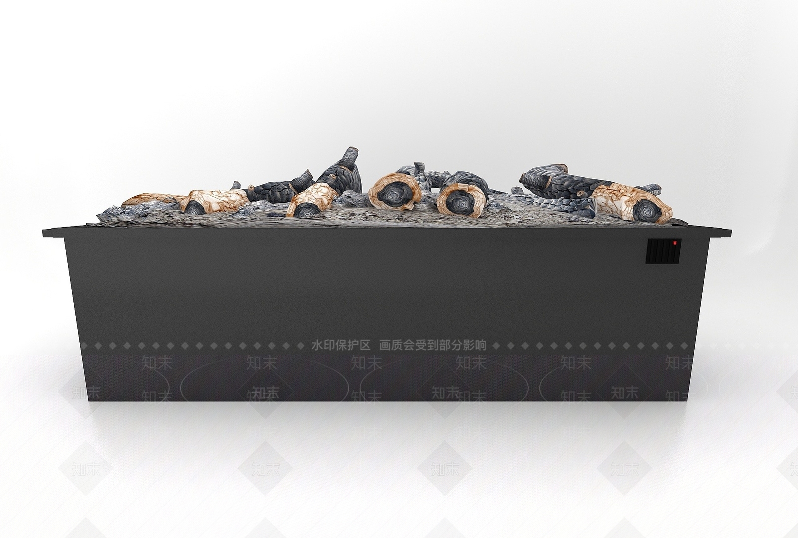 现代桌子装饰品3D模型下载【ID:1194069917】