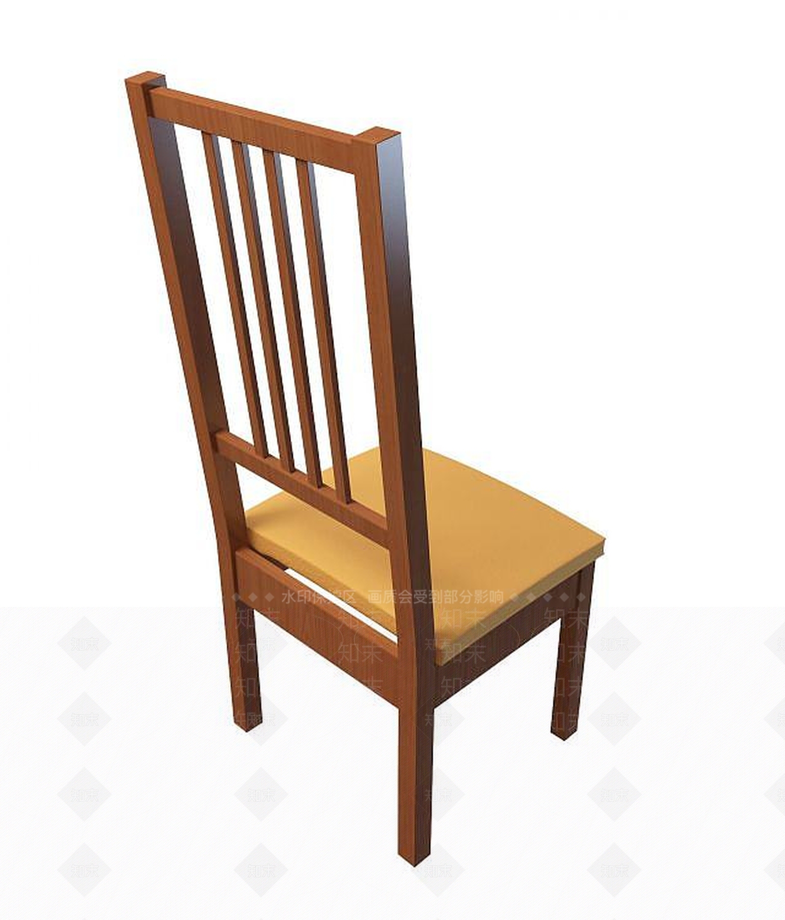 中式椅子3D模型下载【ID:1194070246】