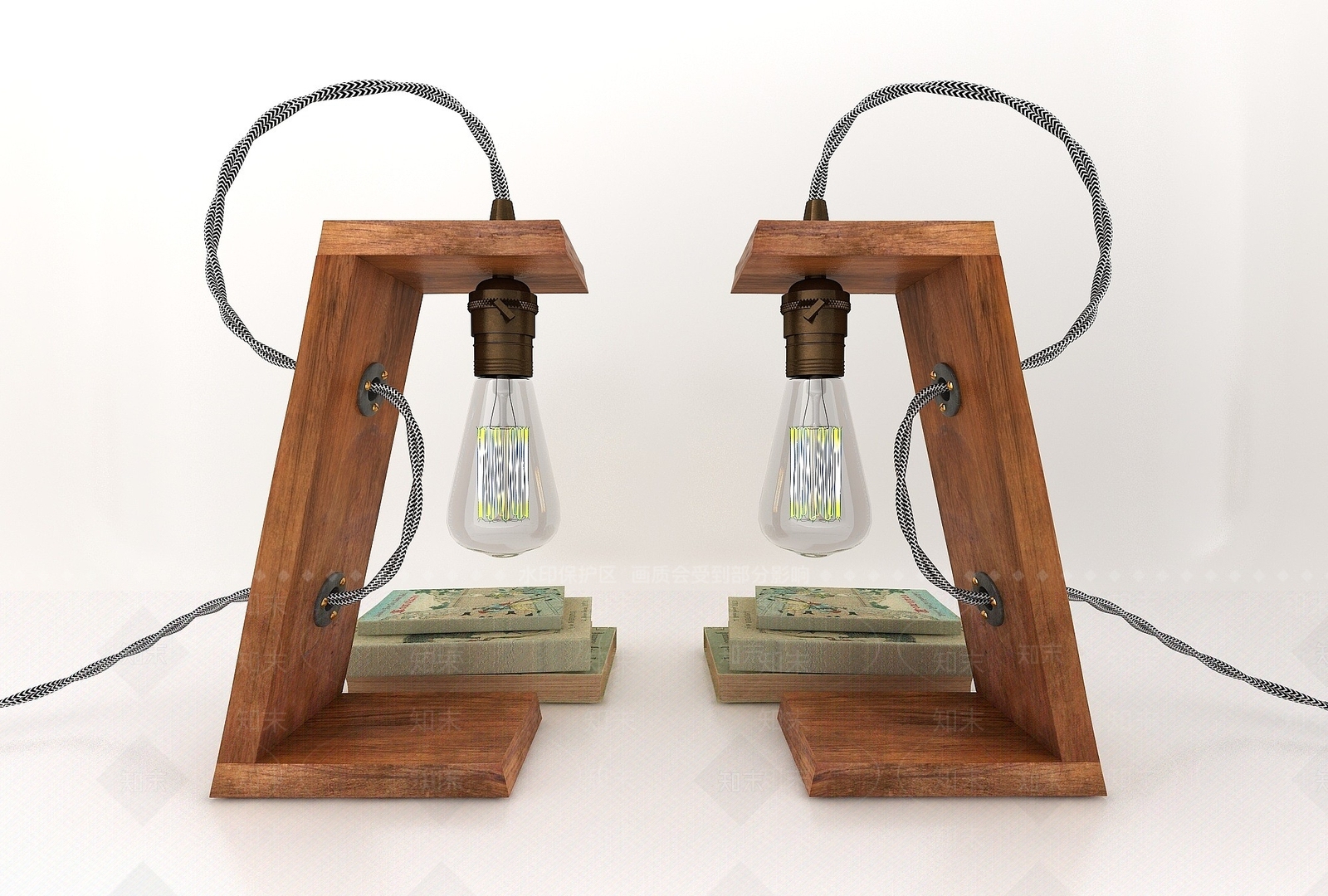 现代灯具台灯3D模型下载【ID:1194072511】