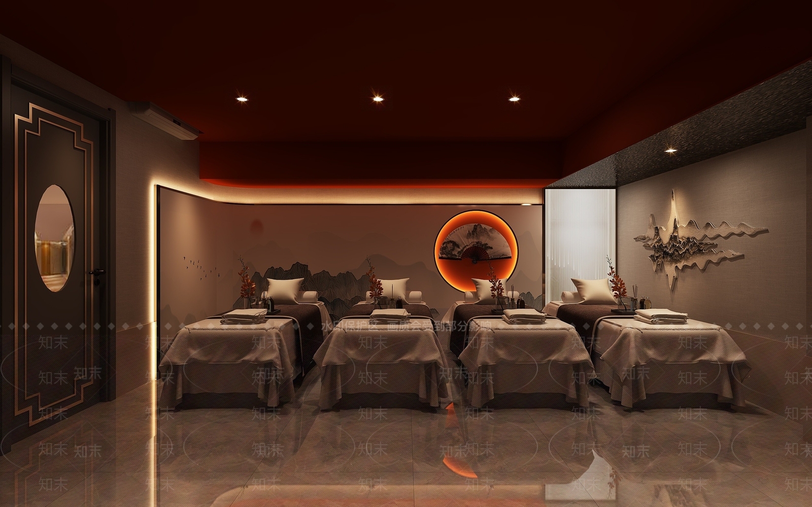 新中式PSA美容室3D模型下载【ID:1194072708】