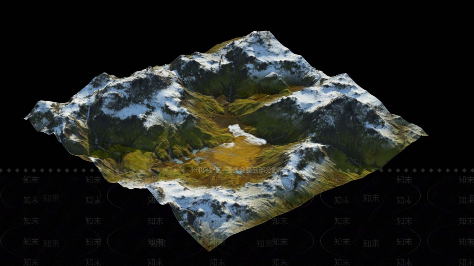 现代地形结构3D模型下载【ID:1194074137】