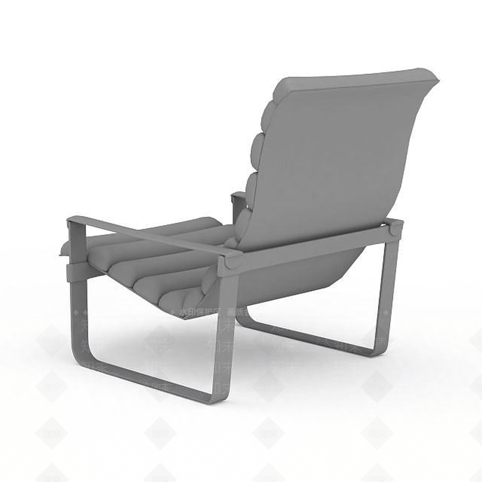 现代双人沙发3D模型下载【ID:1199005599】