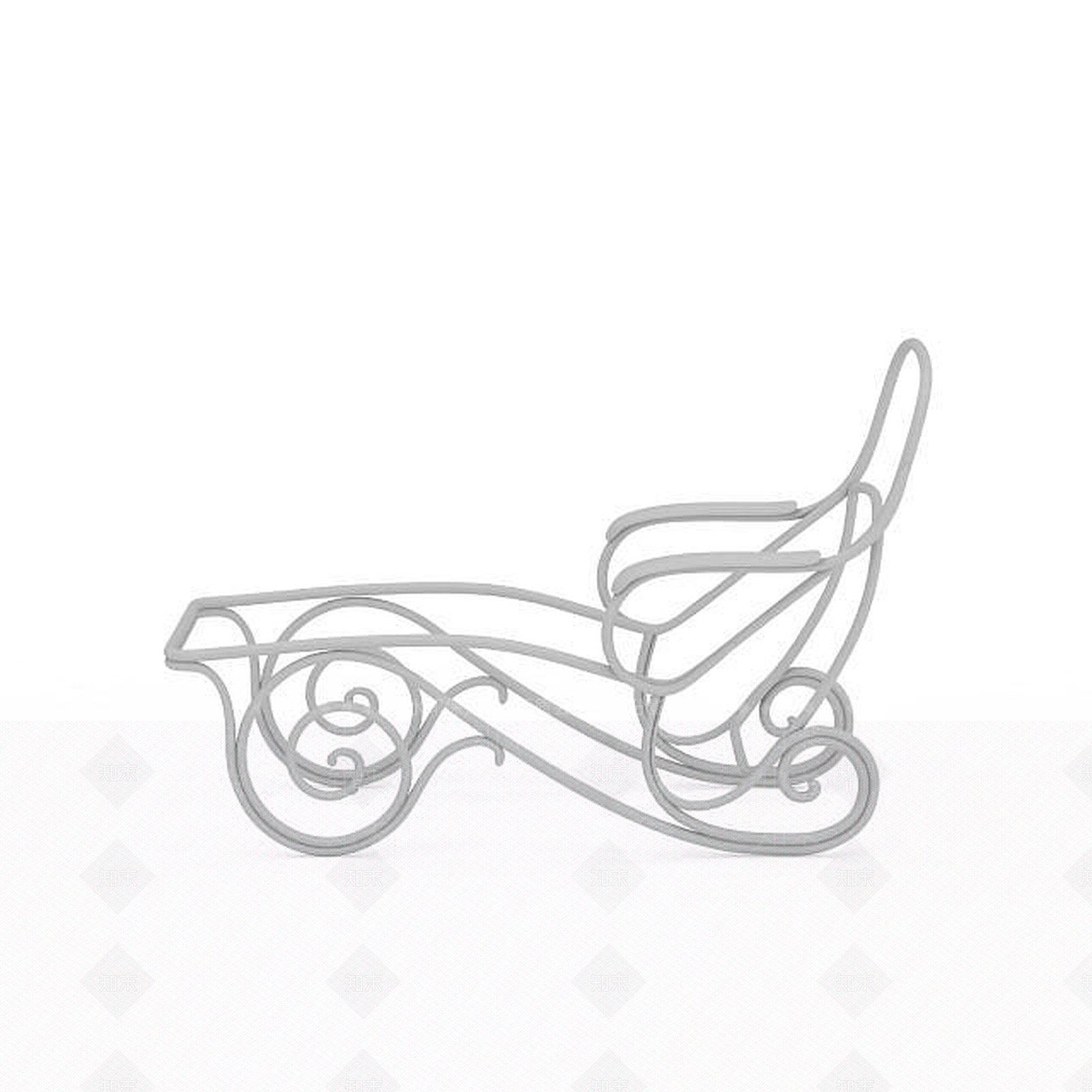 现代双人沙发3D模型下载【ID:1199005585】