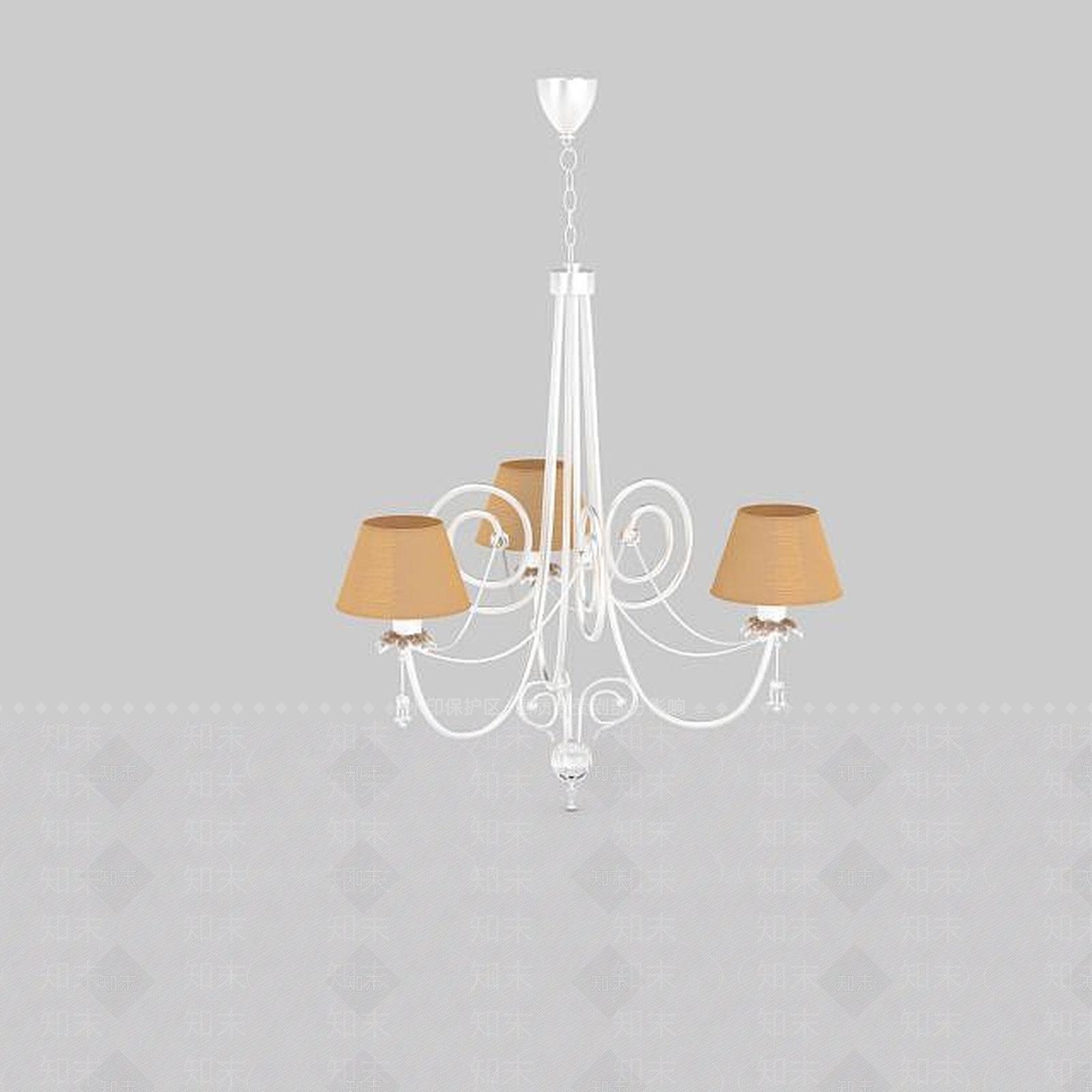 现代灯具组合3D模型下载【ID:1194086852】